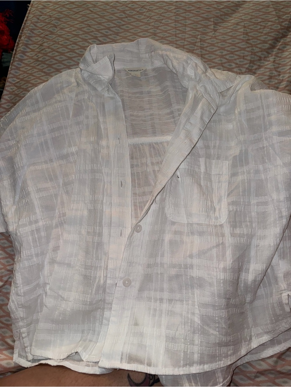 Aeropostale Size L Button Down Top